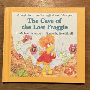 The Cave of the Lost Fraggle hardcover vintage 1984 Book